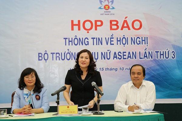 Gấp rút chuẩn bị cho Hội nghị Bộ trưởng Phụ nữ ASEAN năm 2018